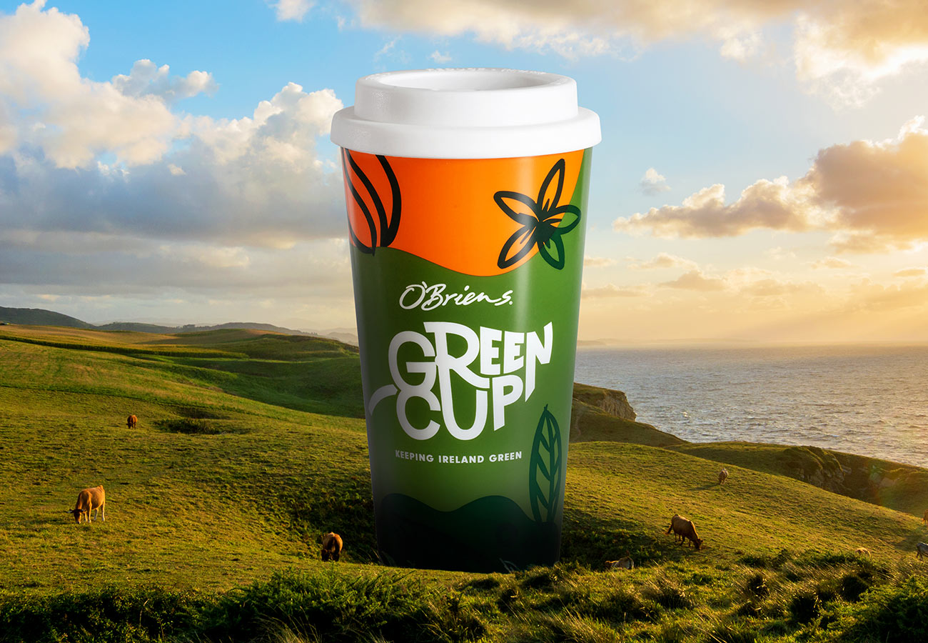 O'Briens New Green Cup – O'Briens Café